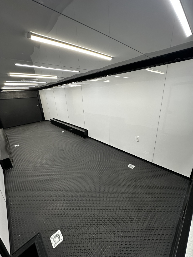 New 2026 Luxe 8.5x28 Race Trailer -Finished Interior-5200LB Triple Torsion-Heavy Duty Ramp