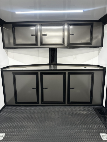 New 2026 Luxe 8.5x28 Race Trailer -Finished Interior-5200LB Triple Torsion-Heavy Duty Ramp