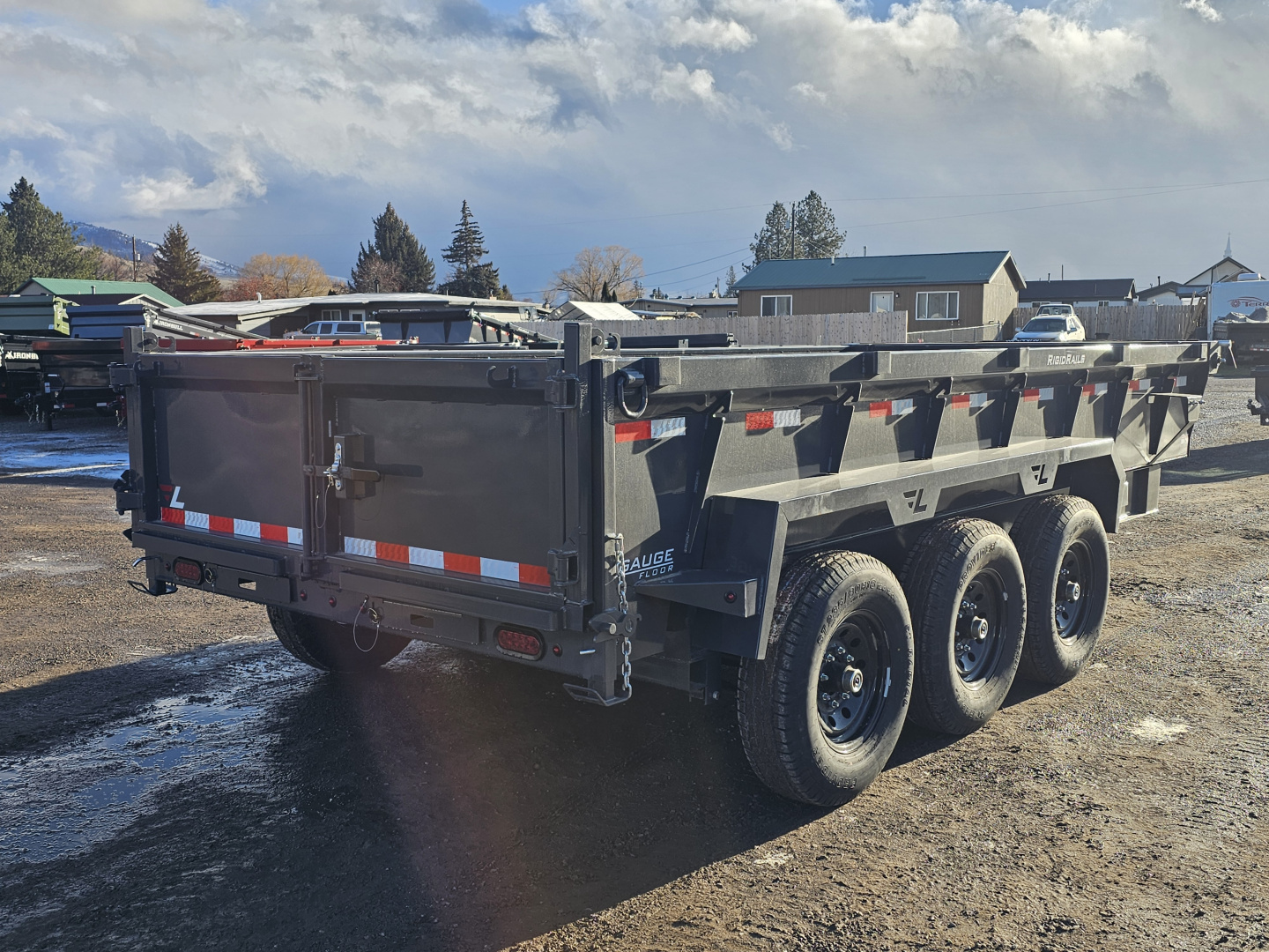 New 2026 Lamar 7x16 21k Dump Trailer