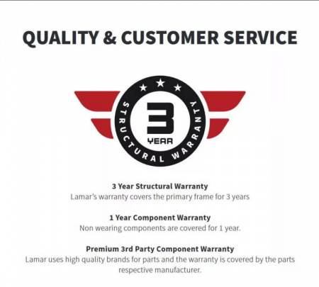 New 2026 Lamar 7x16 21k Dump Trailer