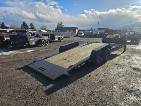 New 2026 Iron Bull 24' 14k Gooseneck Tilt Deck Trailer