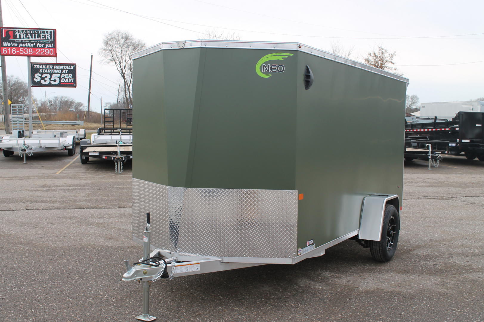 New 2026 NEO Trailers NAVLE126 Cargo / Enclosed Trailer