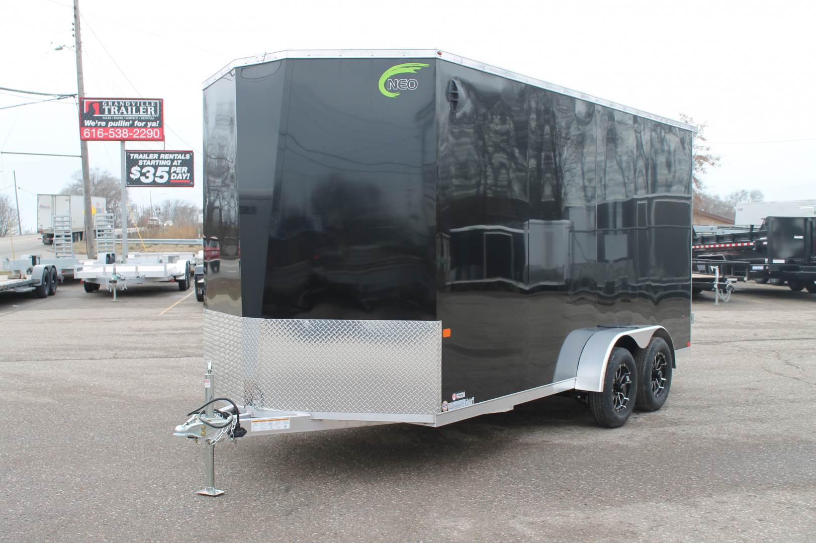 New 2026 NEO Trailers NAVLE167RF12 Cargo / Enclosed Trailer