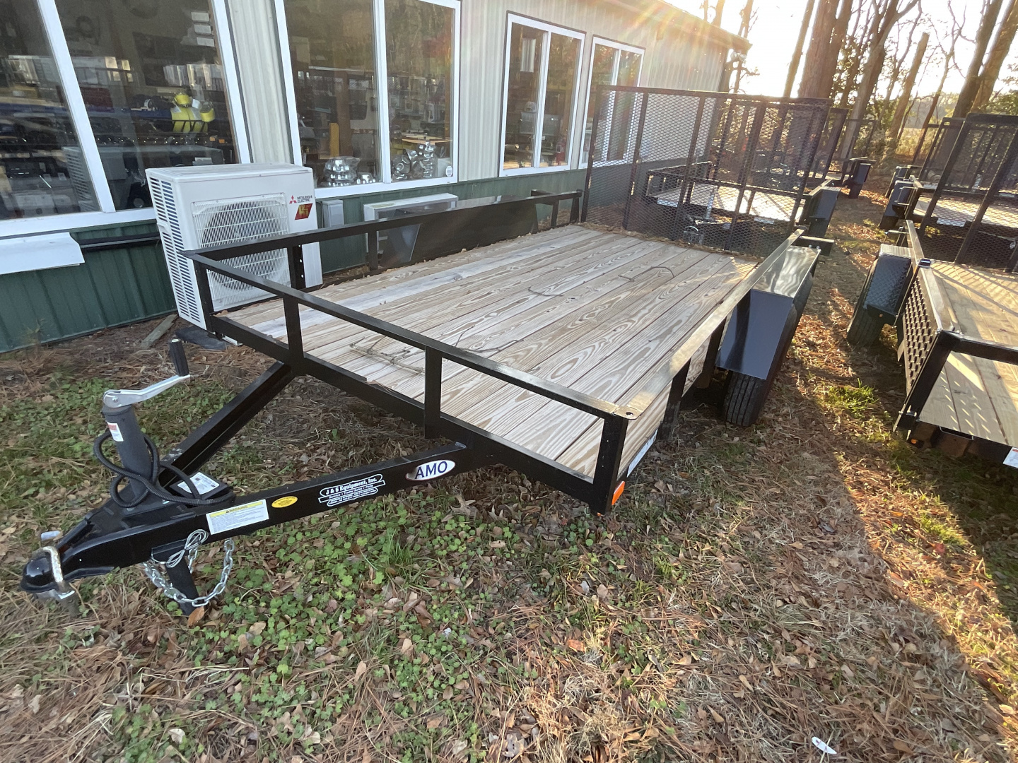 New 2025 AMO 23427 76 x 12 TA Utility Trailer