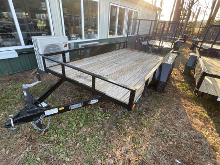 New 2025 AMO 23427 76 x 12 TA Utility Trailer
