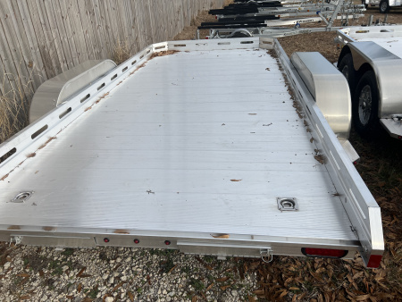 New 2026 Aluma 7814TA-EL-R-RTD Utility Trailer