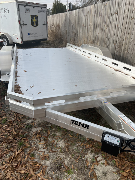 New 2026 Aluma 7814TA-EL-R-RTD Utility Trailer