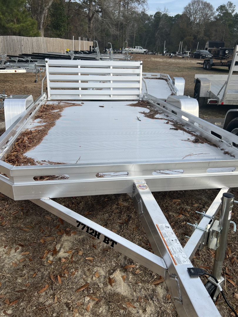 New 2026 Aluma 7712H-S-BT Utility Trailer