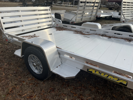 New 2026 Aluma 7712H-S-BT Utility Trailer