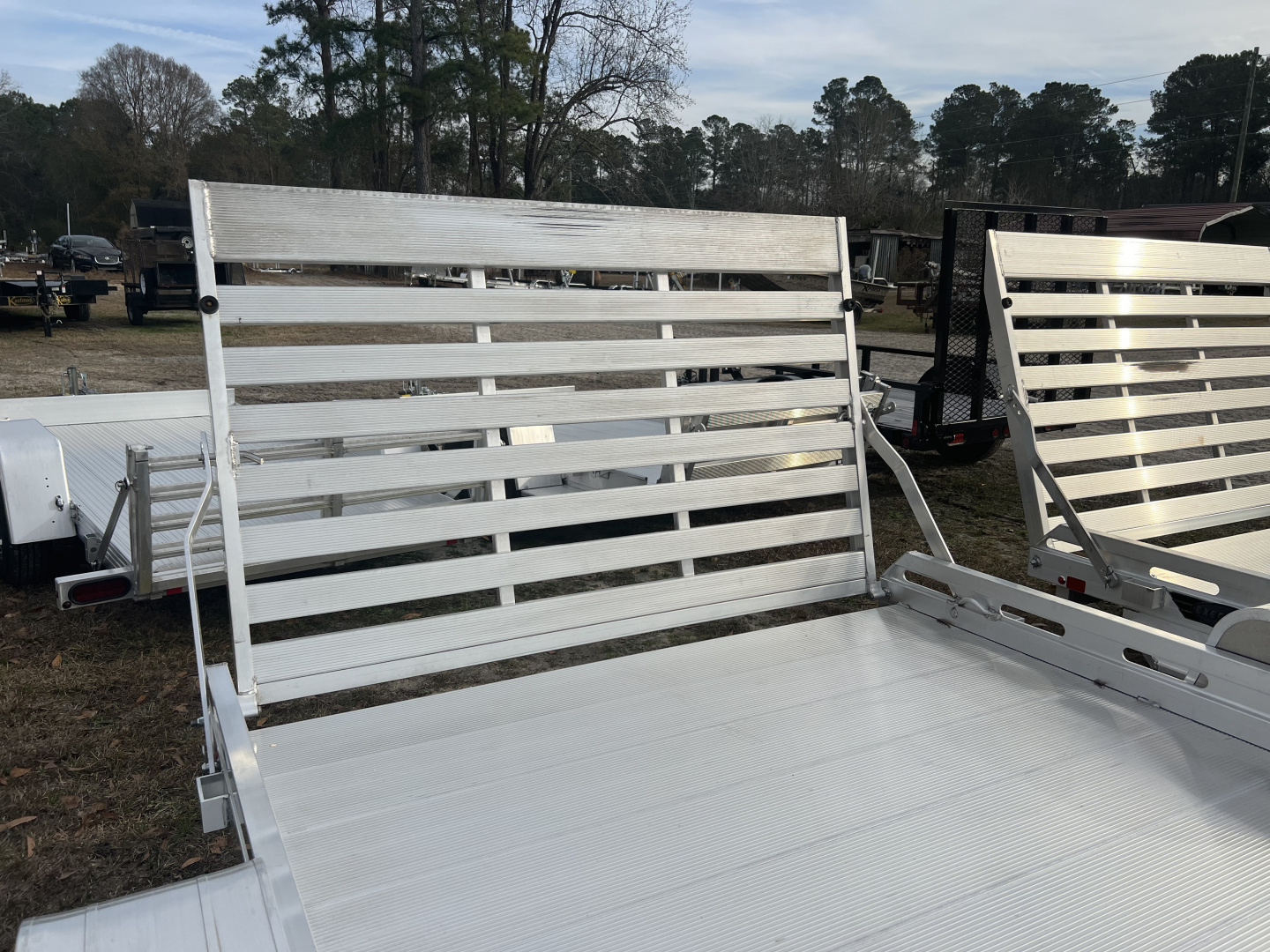 New 2026 Aluma 7710H-S-TG Utility Trailer