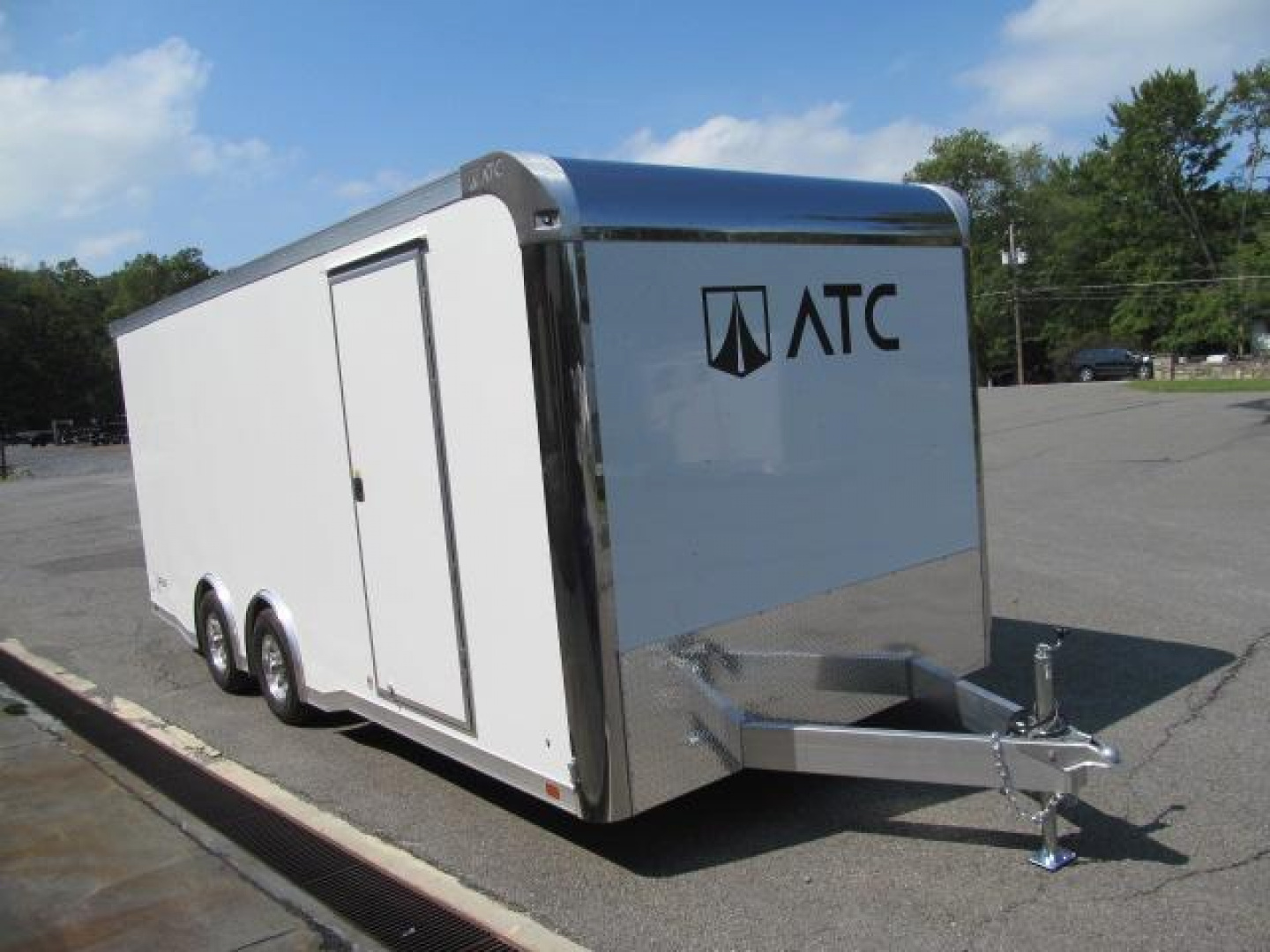 New ATC ROM 300 8.5 X 20 10K Exterior Package and Premium Escape Door Car / Racing Trailer