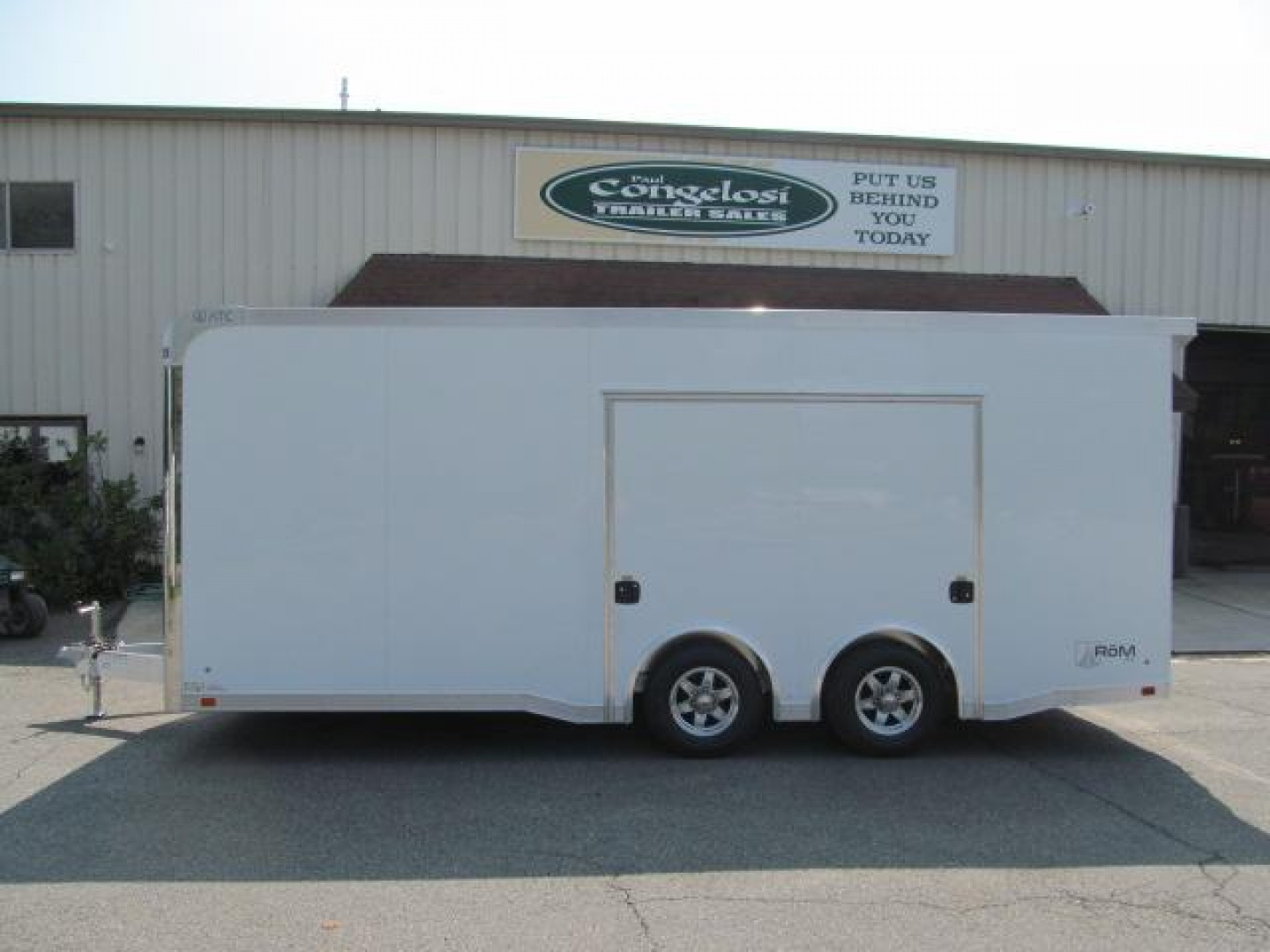 New ATC ROM 300 8.5 X 20 10K Exterior Package and Premium Escape Door Car / Racing Trailer