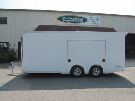 New ATC ROM 300 8.5 X 20 10K Exterior Package and Premium Escape Door Car / Racing Trailer