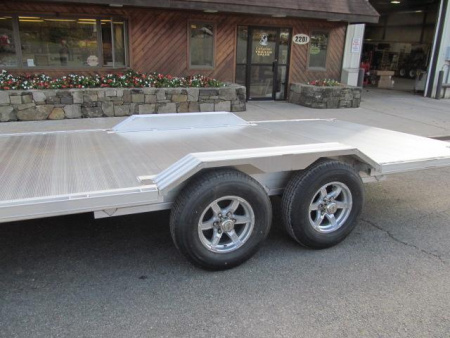 New Aluma 8220H Wide Body Car / Racing Trailer