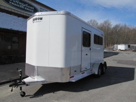 New Shadow Pro Series 2 H BP W/ Dressing Room Horse Trailer