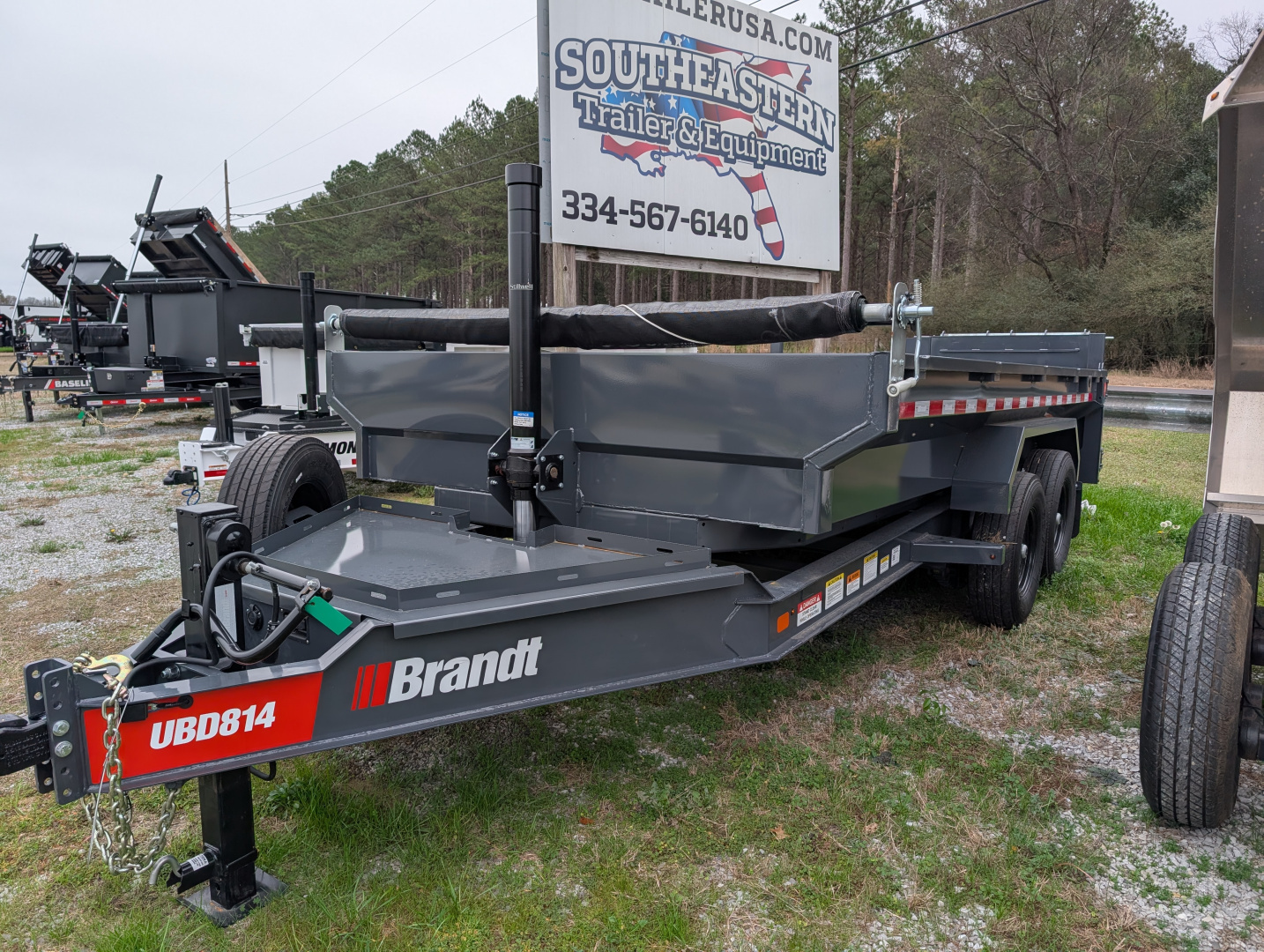 New 2026 Brandt UBD814 Dump Trailer