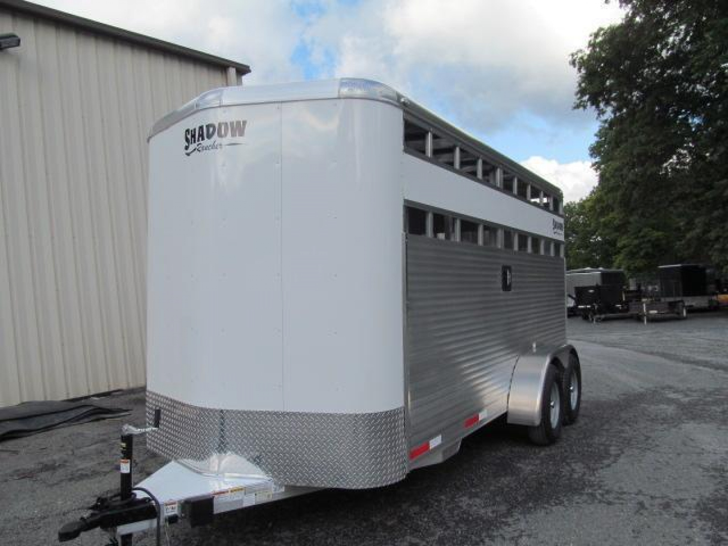 New Shadow Rancher 16 Ft Bumper Pull Livestock Trailer