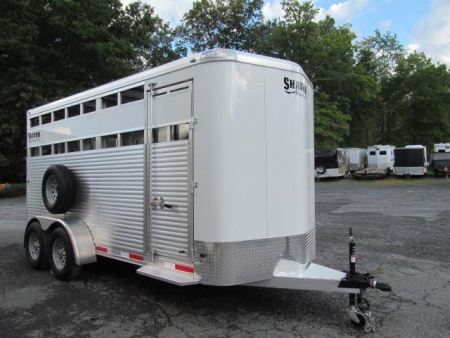 New Shadow Rancher 16 Ft Bumper Pull Livestock Trailer