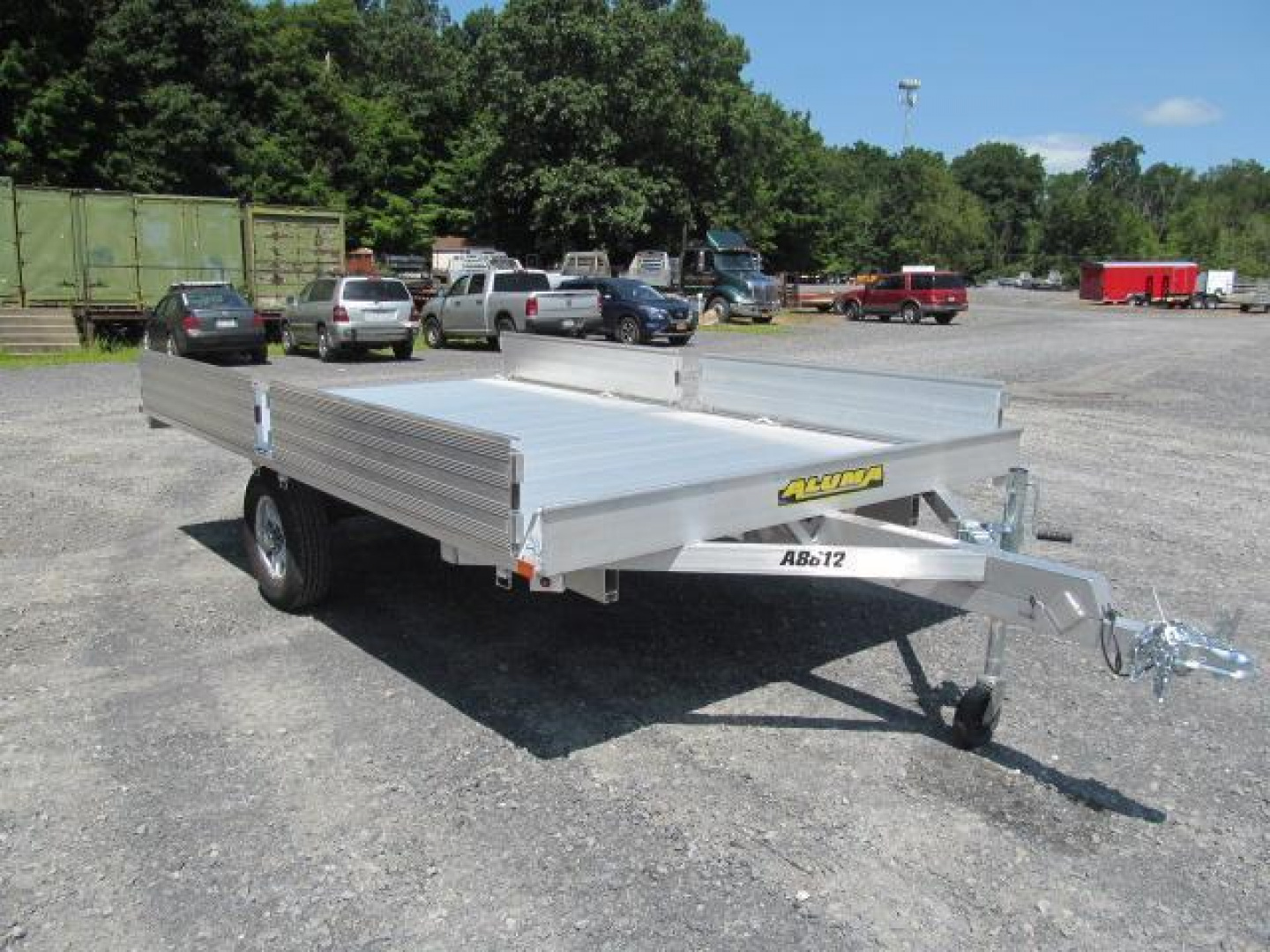 New Aluma A8812 ATV Trailer