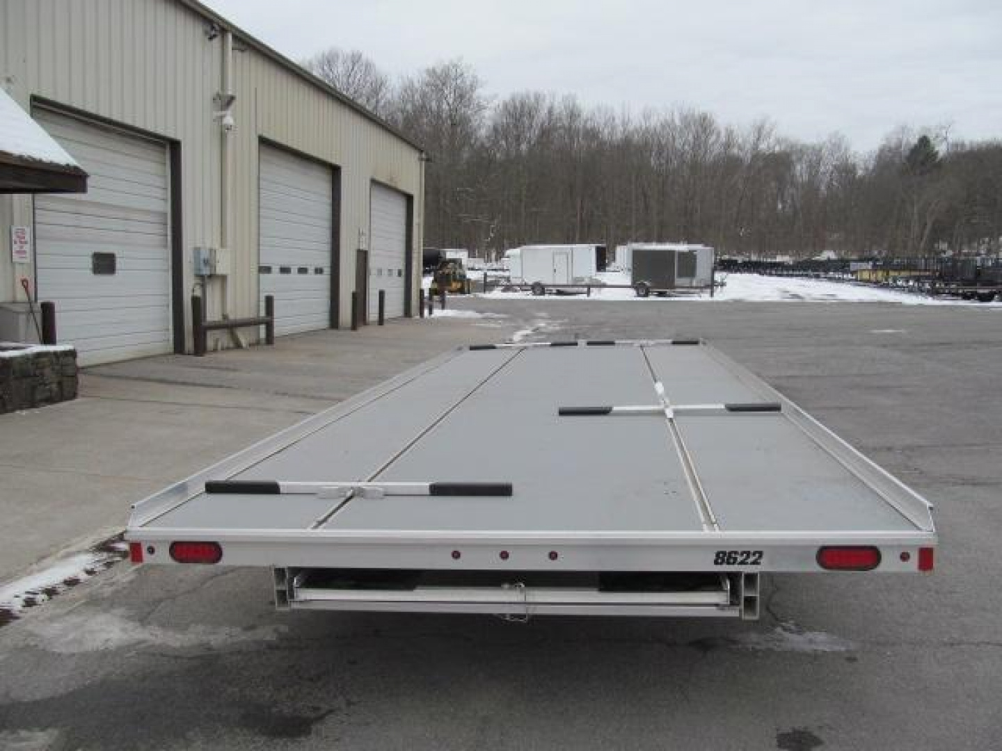 New Aluma 8622 4 Place Snowmobile Trailer Snowmobile Trailer
