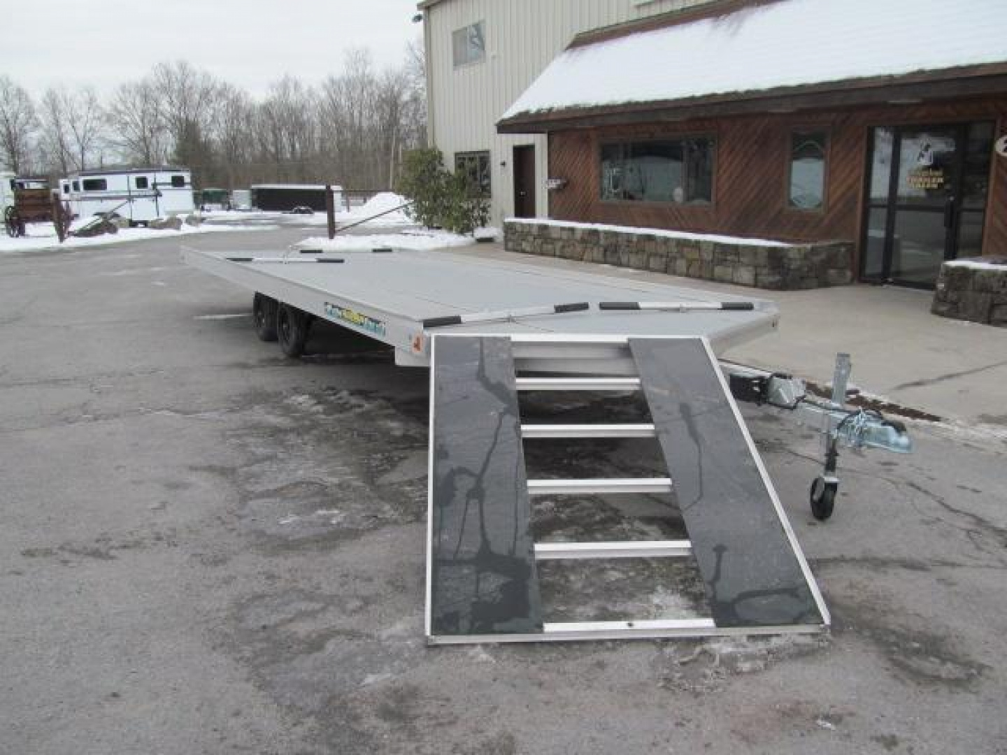 New Aluma 8622 4 Place Snowmobile Trailer Snowmobile Trailer