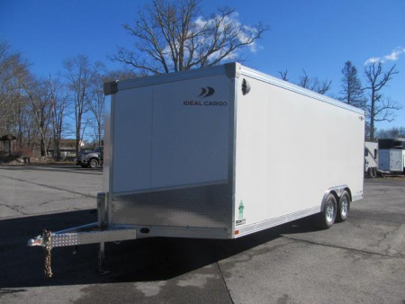 New Ideal Cargo 8.5 X 18 10K GVW Evocore Landscape Enclosed Trailer