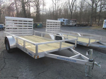 New Mission 6 X 12 Aluminum WR 2.0 Utility Trailer