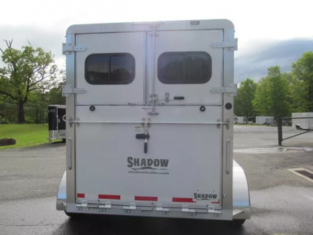 New Shadow Stablemate 2H BP w/ Dressing Room Horse Trailer