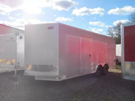 New ITI Cargo 8.5 X 20 Flat Top V-Nose Car Hauler 10K