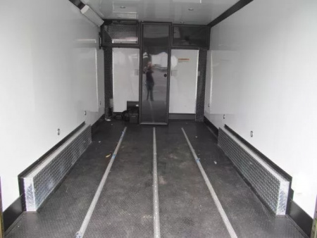 Used 2024 Mission 7.5 X 16 Pinnacle All Aluminum Motorcycle / Enclosed Trailer