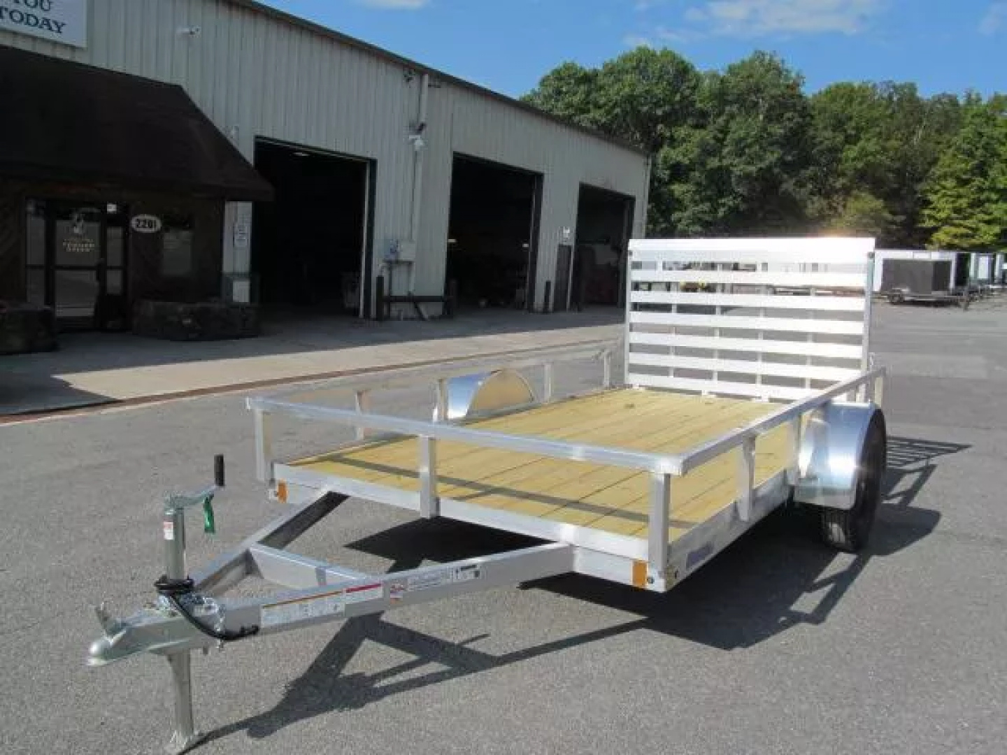 New Mission 6'8" X 10 Aluminum WR 2.0 Utility Trailer