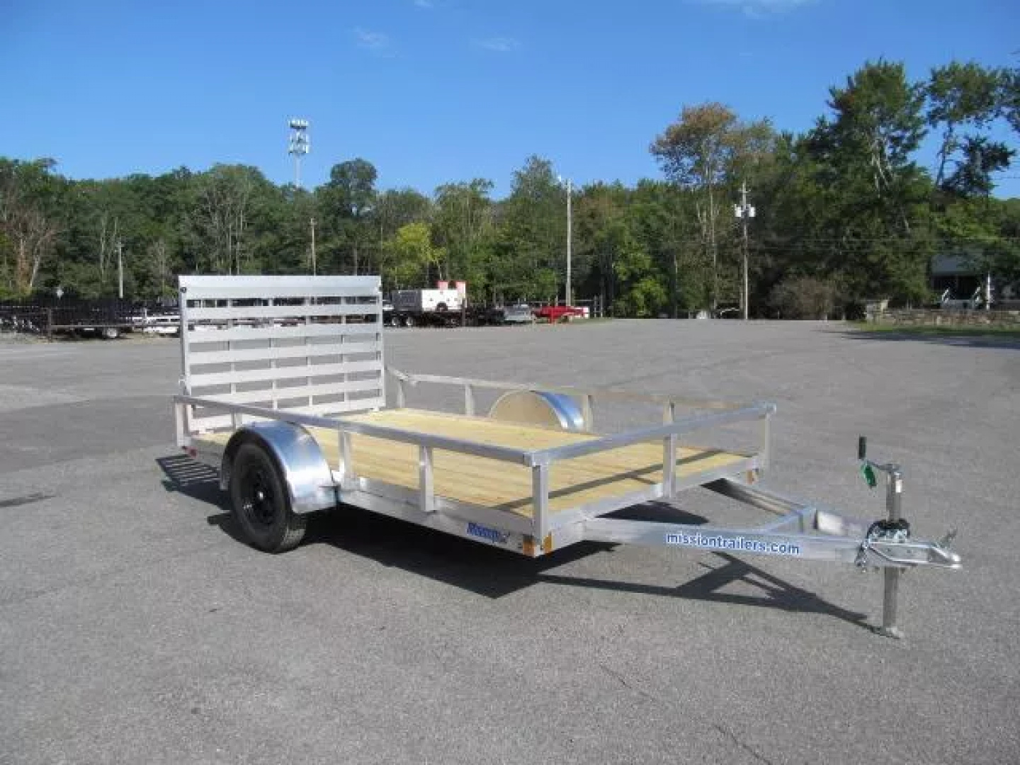 New Mission 6'8" X 10 Aluminum WR 2.0 Utility Trailer
