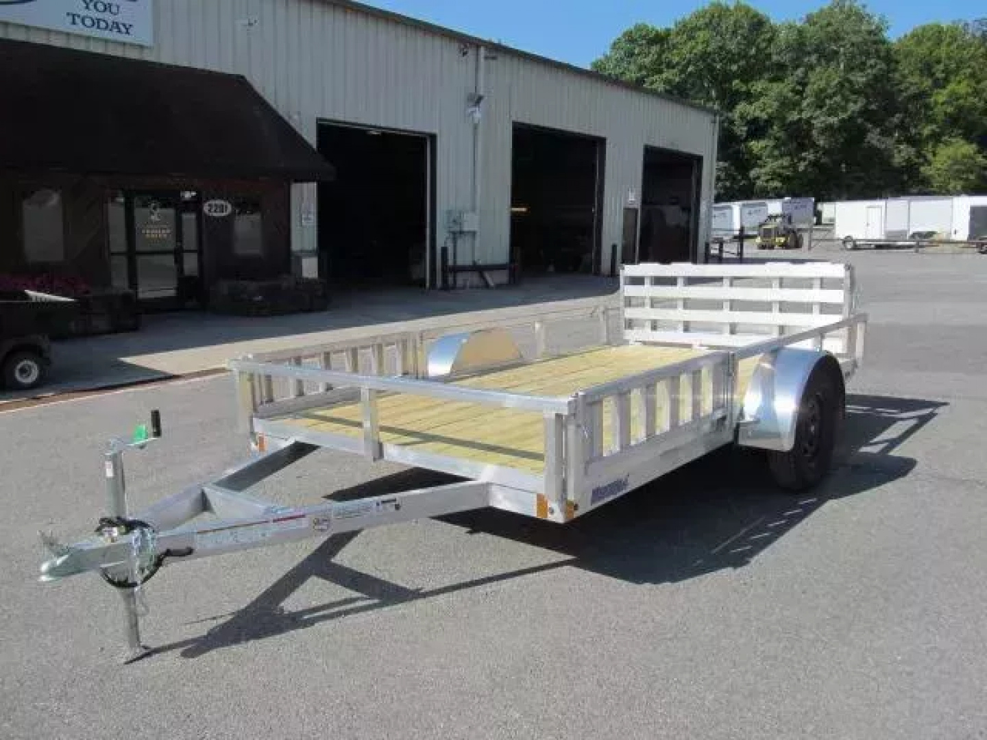 New Mission 6'8" X 12 ATV Aluminum WR 2.0 Utility Trailer