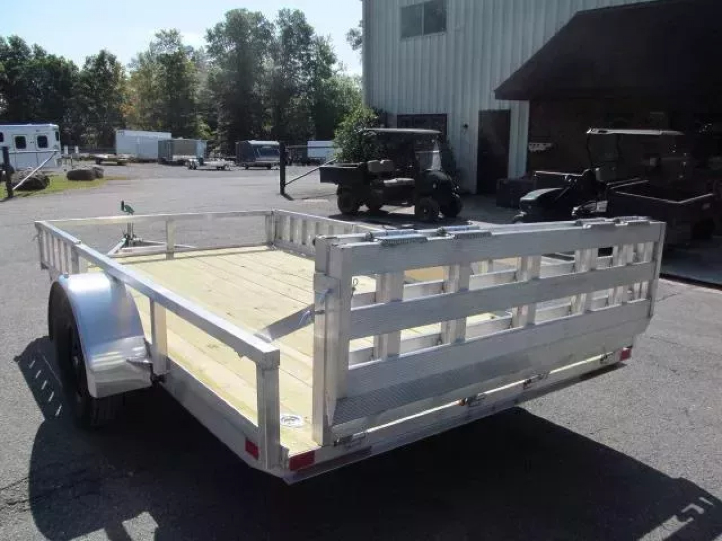 New Mission 6'8" X 12 ATV Aluminum WR 2.0 Utility Trailer