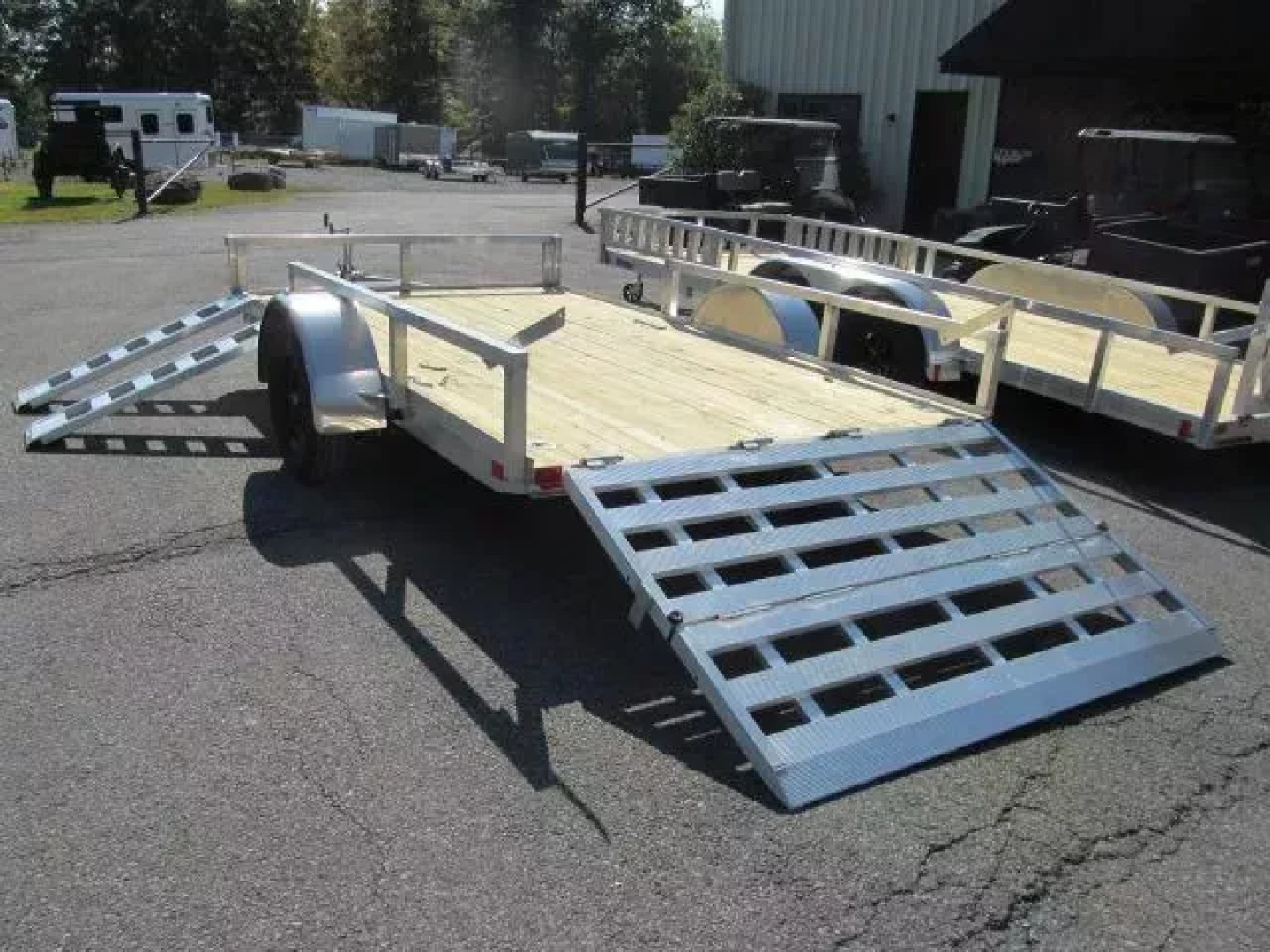 New Mission 6'8" X 12 ATV Aluminum WR 2.0 Utility Trailer