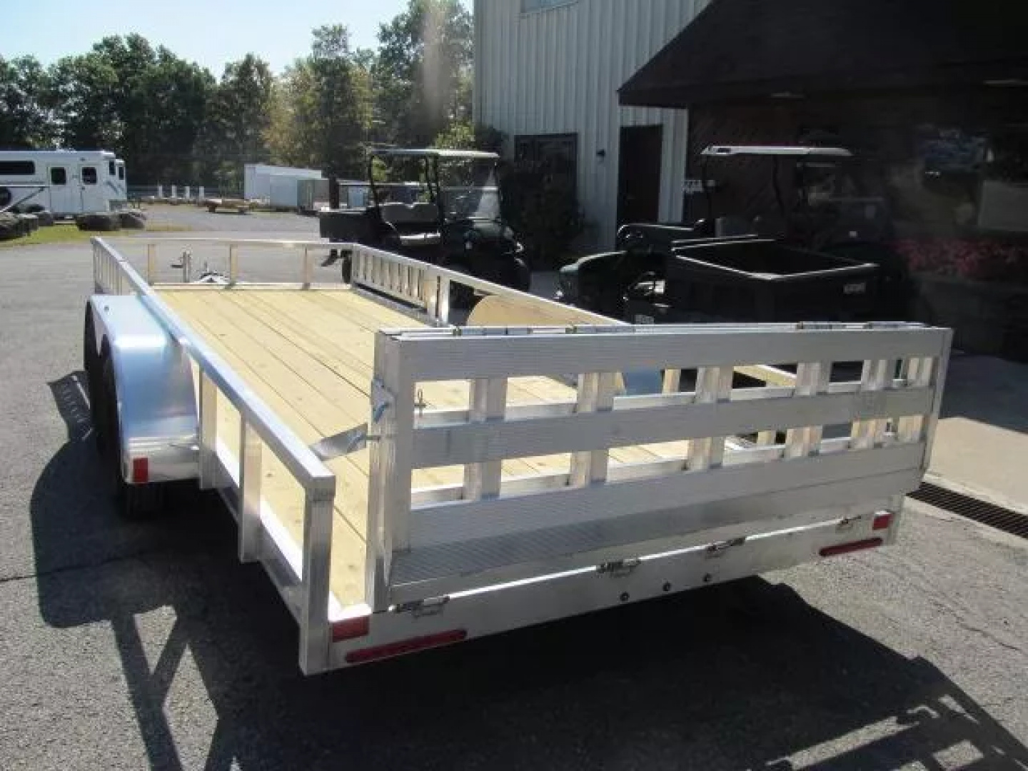 New Mission 6'8" X 18 ATV Aluminum WR 2.0 Utility Trailer