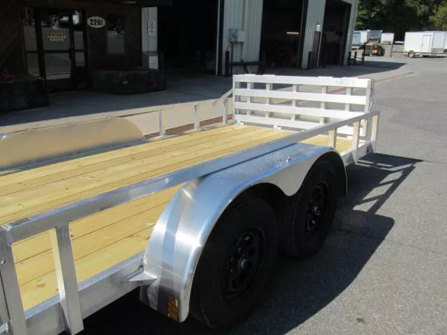 New Mission 6'8" X 18 ATV Aluminum WR 2.0 Utility Trailer