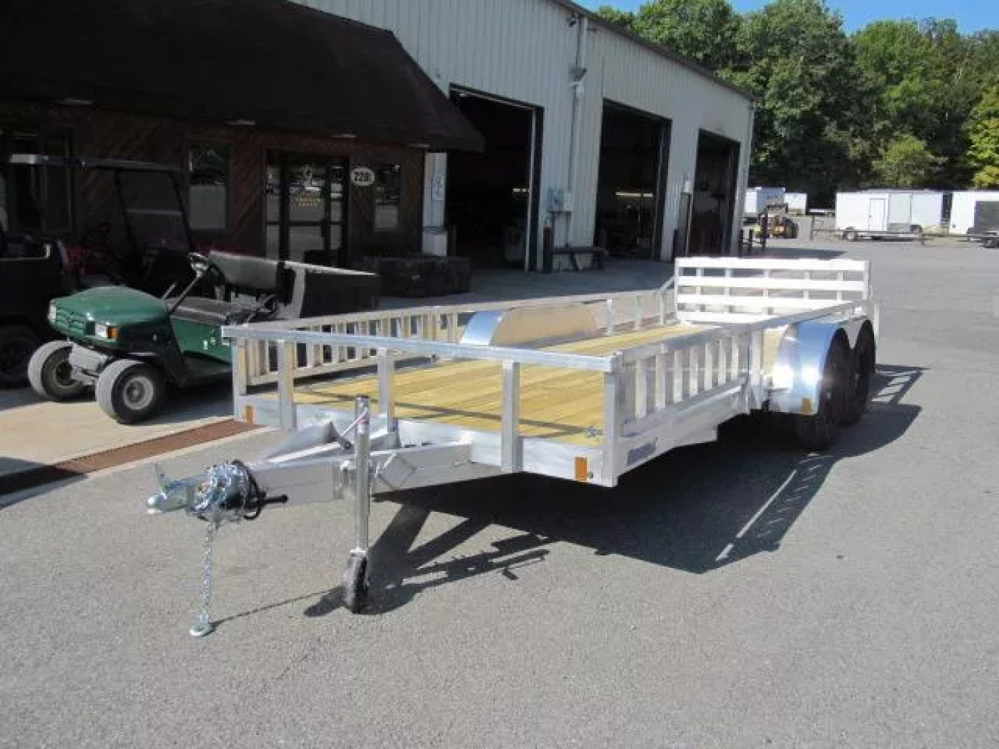 New Mission 6'8" X 18 ATV Aluminum WR 2.0 Utility Trailer