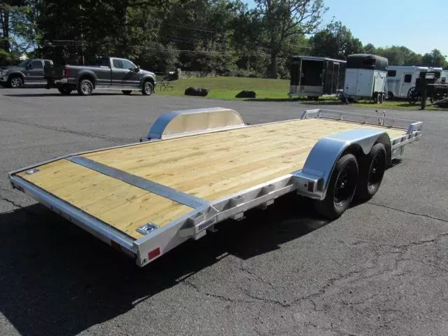 New Mission Aluminum Open Car Hauler 6'8" X 20 7K Car / Racing Trailer