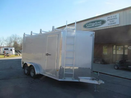 New EZ Hauler 7 X 16 Ultimate Contractor Trailer Enclosed Cargo Trailer