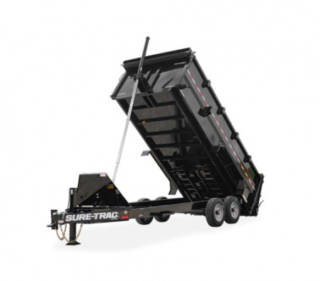New Sure-Trac 7 X 14 Pro Series Telescopic Dump  15.4K