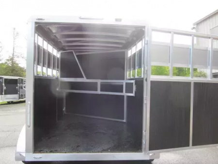 New Shadow  Stablemate 2H Slant BP Stock Combo Horse Trailer