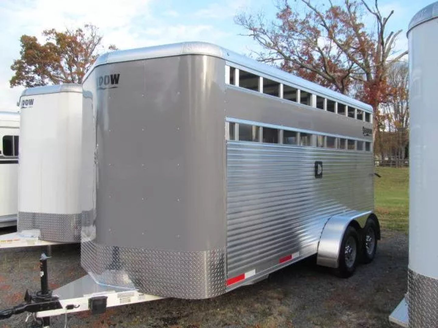 New Shadow Rancher 16 Ft Bumper Pull Livestock Trailer