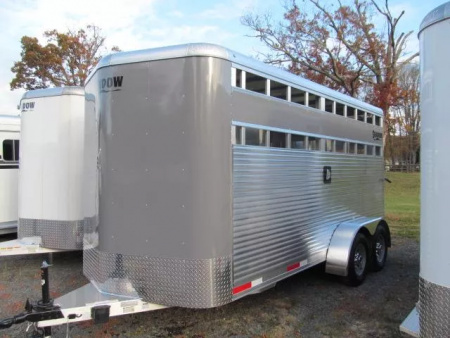 New Shadow Rancher 16 Ft Bumper Pull Livestock Trailer