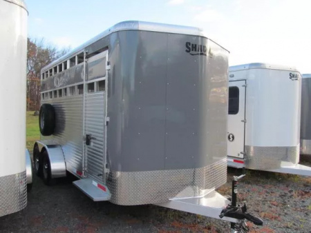 New Shadow Rancher 16 Ft Bumper Pull Livestock Trailer