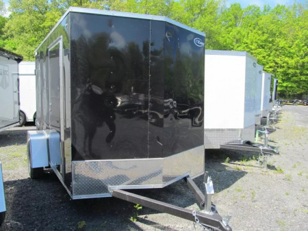 New ITI Cargo 6 x 10 XE Flat Top V-Nose Enclosed Cargo Trailer 3.5K Brake
