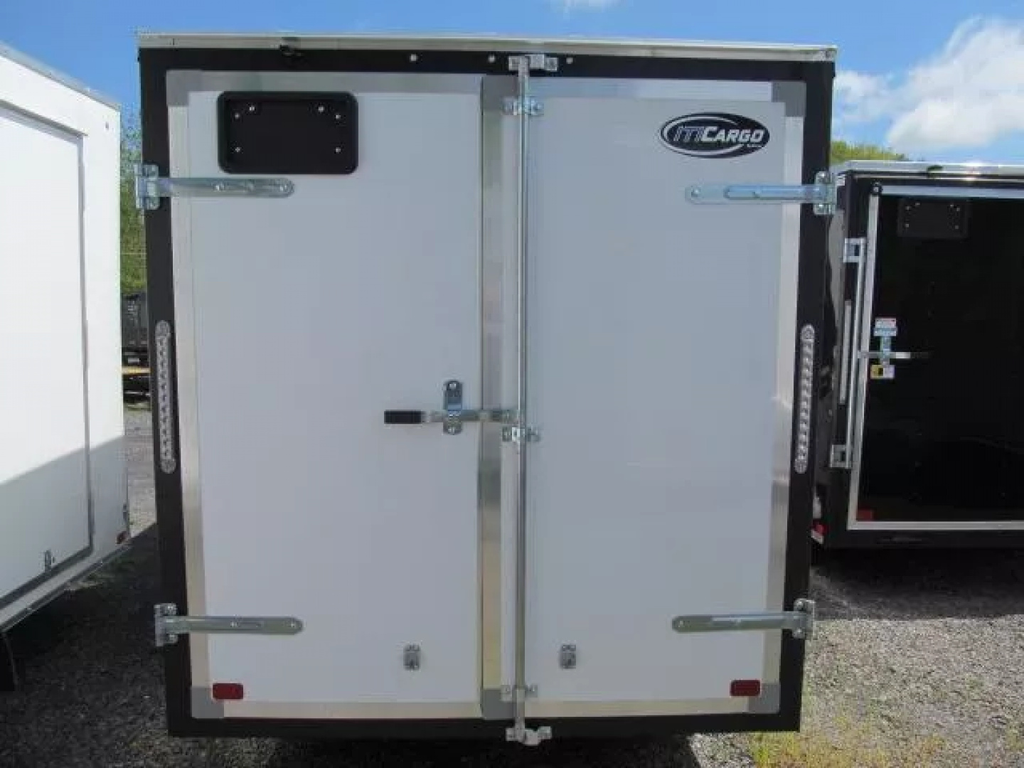 New ITI Cargo 6 x 10 XE Flat Top V-Nose Enclosed Cargo Trailer 3.5K Brake