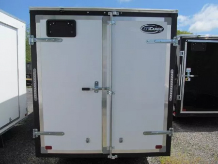 New ITI Cargo 6 x 10 XE Flat Top V-Nose Enclosed Cargo Trailer 3.5K Brake