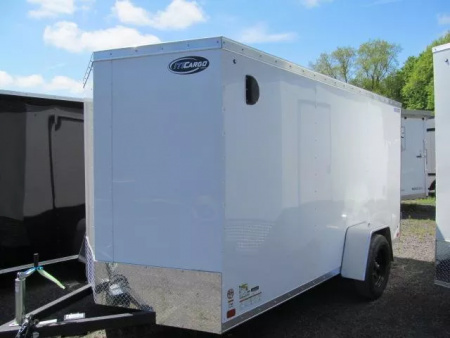 New ITI Cargo 6 x 10 XE Flat Top V-Nose Enclosed Cargo Trailer 3.5K Brake