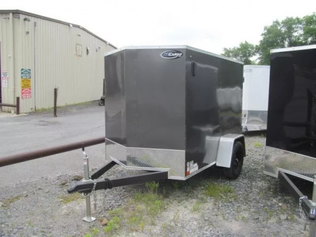New ITI Cargo 5 x 8 XE Flat Top V-Nose Enclosed Cargo Trailer 3K